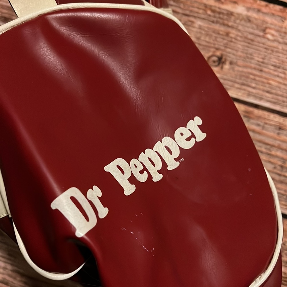 Vintage Dr Pepper Bag Bowler Duffel - Picture 5 of 5